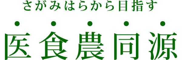 さがみはらから目指す医食農同源